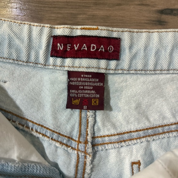 Light Denim Bermuda Shorts - Picture 3 of 4